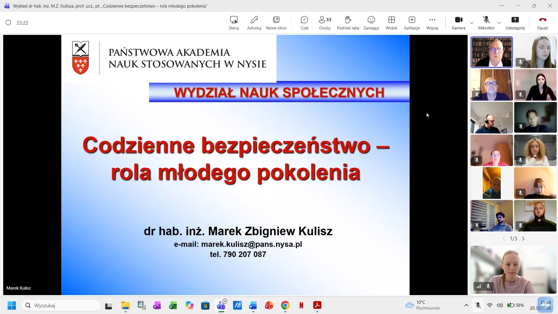 Codzienne bezpieczeństwo – rola młodego pokolenia