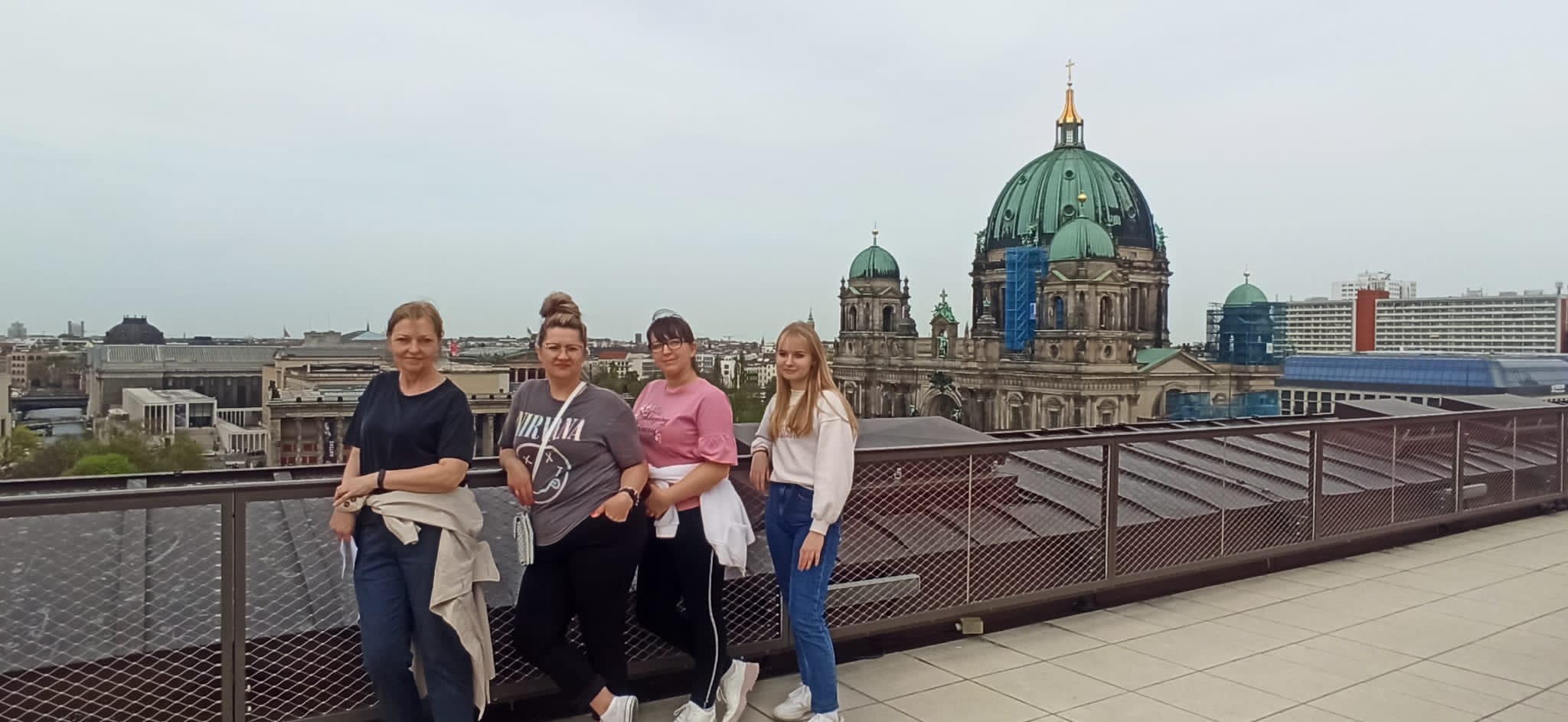 Wyjazd studyjny do Berlina studentek germanistyki