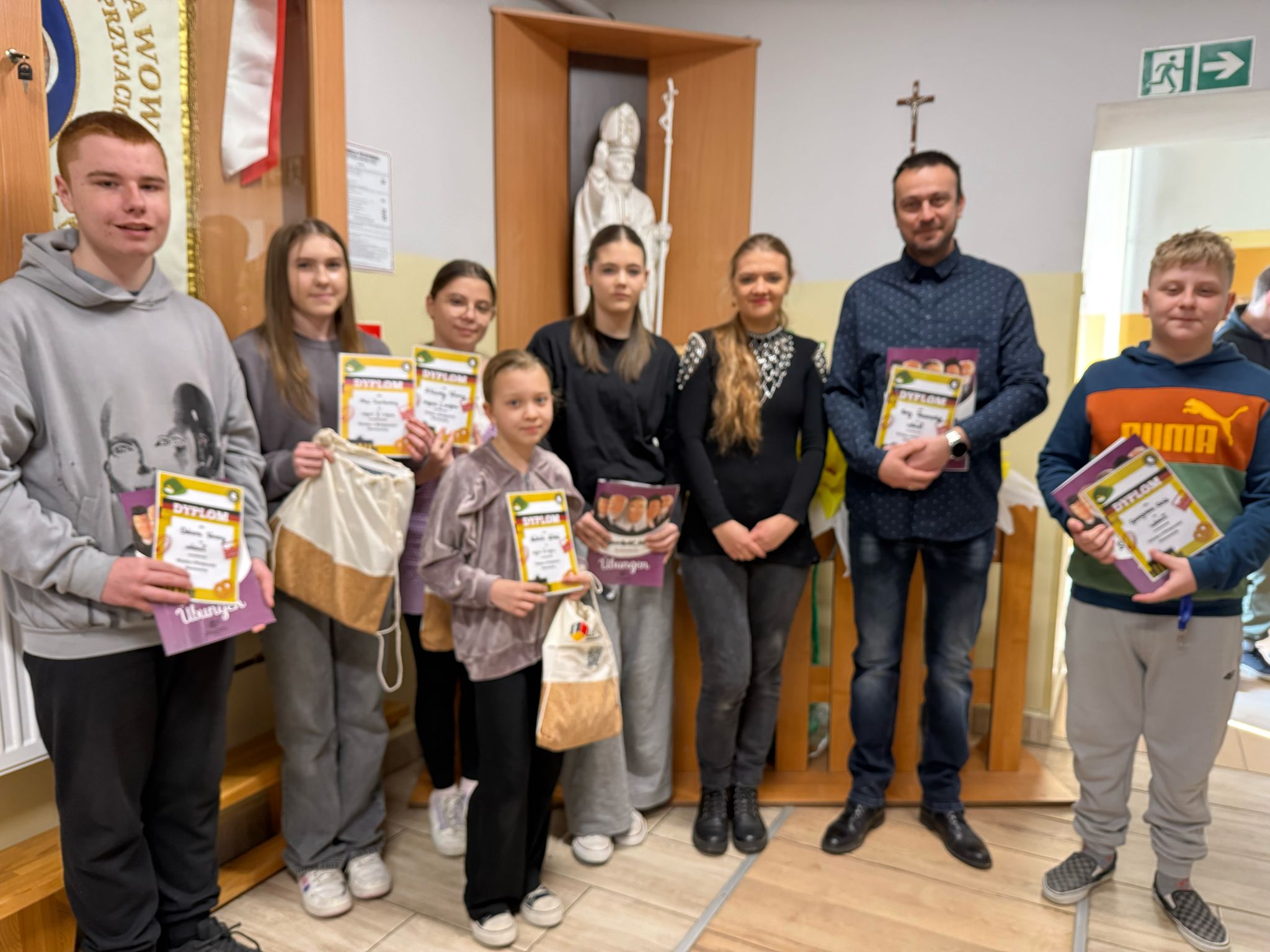 Konkurs języka niemieckiego w Nowakach