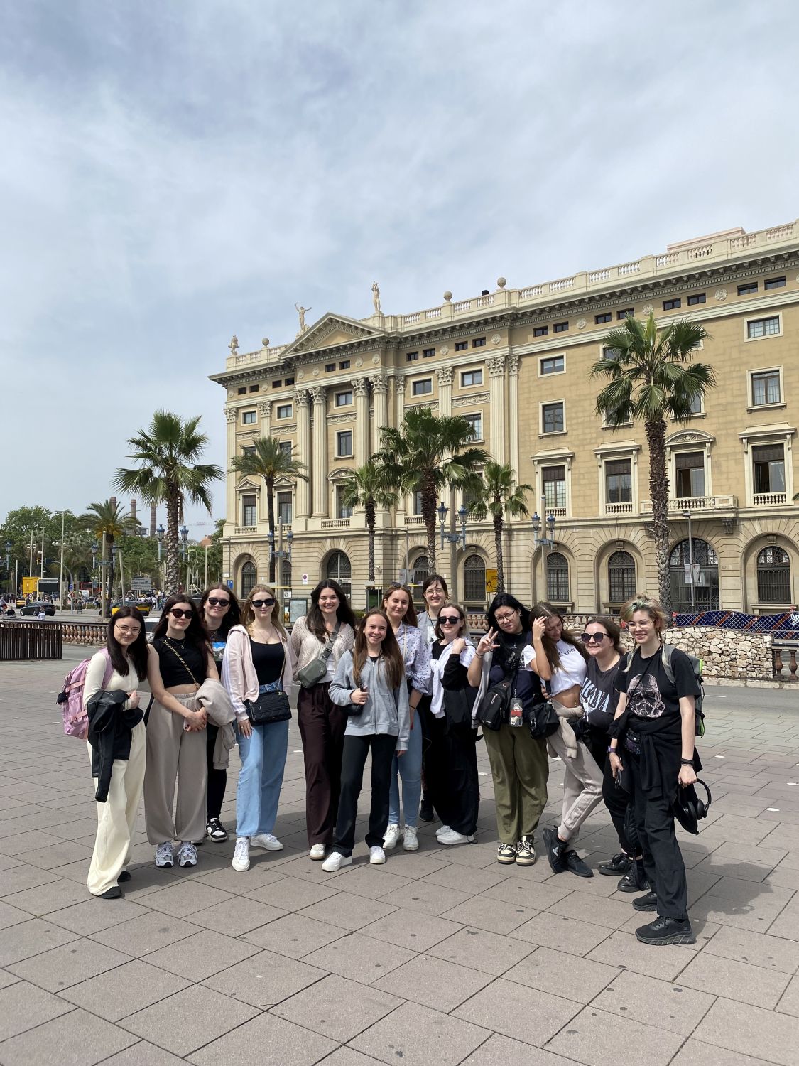 Studenci filologii angielskiej PANS w Nysie w Barcelonie