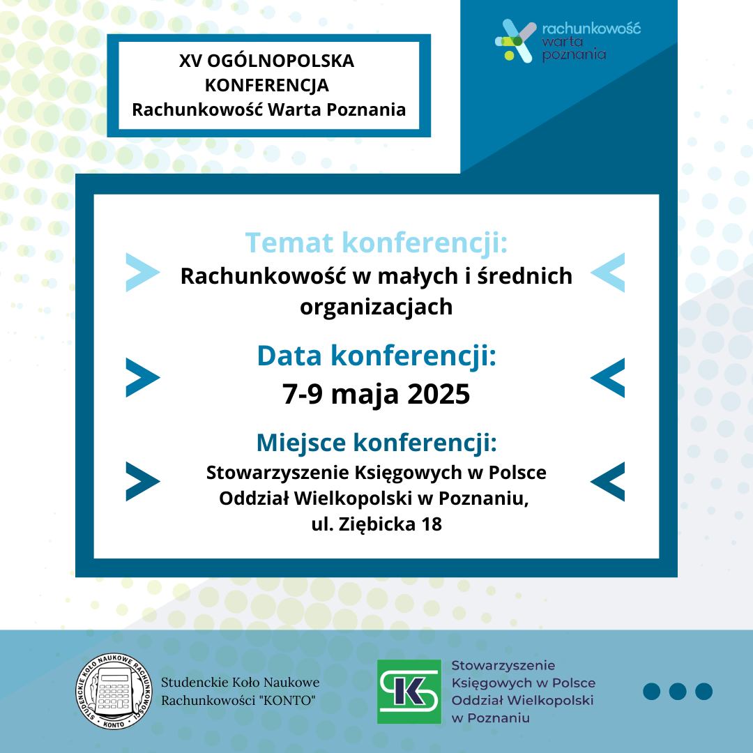 Aktywność naukowa studentów Koła Naukowego Finansów i rachunkowości Symfonia