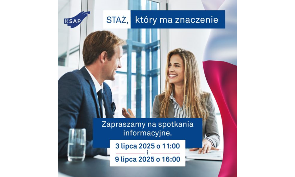 Spotkania informacyjne – aplikuj do KSAP!