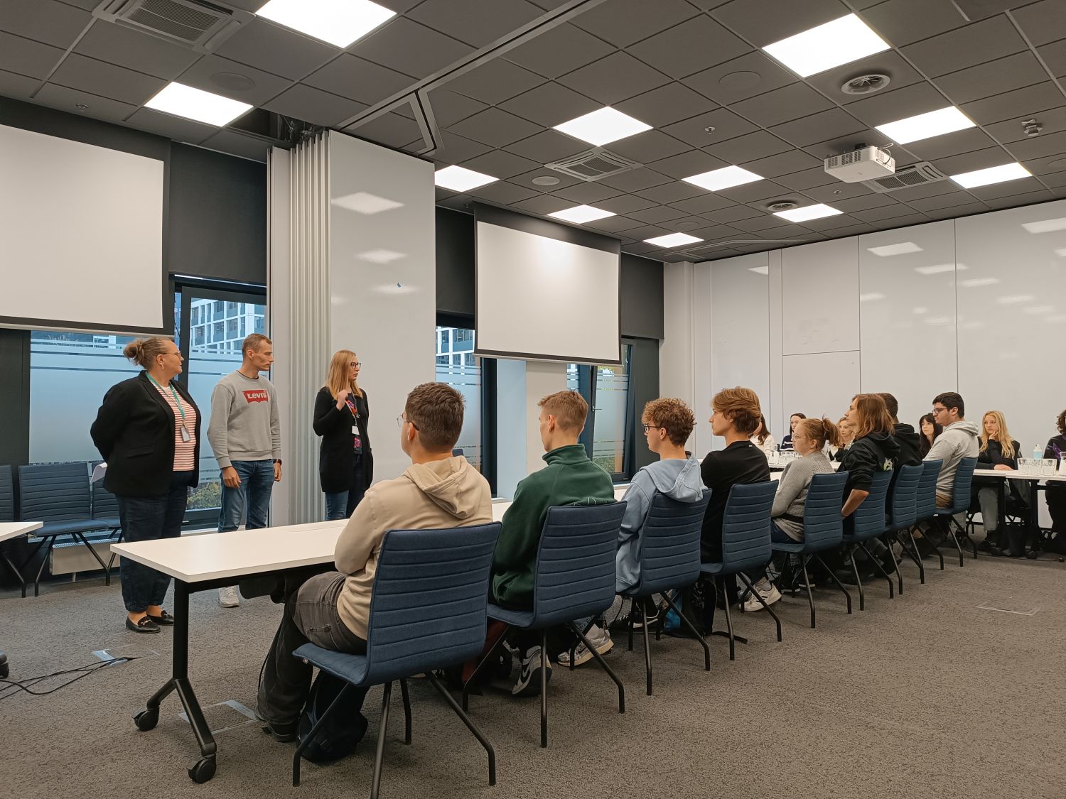 Wizyta studyjna studentów kierunku finanse i rachunkowość w EFL S.A.
