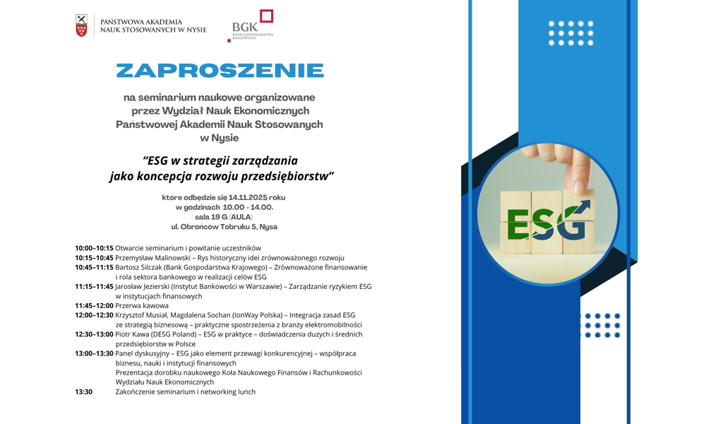 ESG w strategii zarządzania jako koncepcja rozwoju przedsiębiorstw