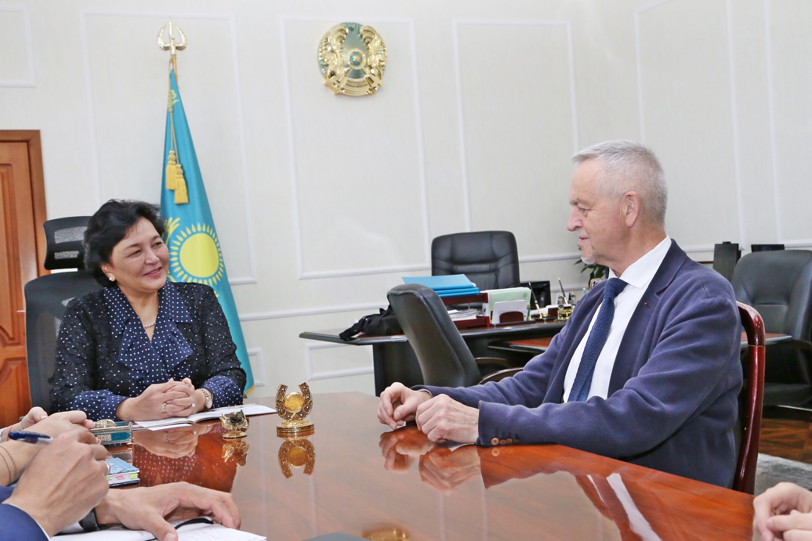 Wizyta dr. inż. Adama Ujmy w Kazachstanie w ramach Erasmus+ Staff Mobility for Training