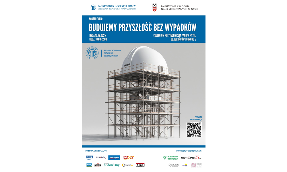 Konferencja „Budujemy przyszłość bez wypadków” już 10 grudnia w Nysie!