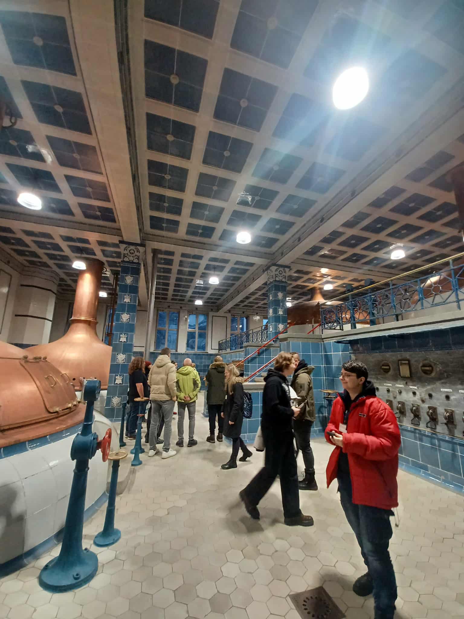 Studenci kierunku Zarządzanie i Inżynieria Produkcji z wizytą w Kompanii Piwowarskiej w Tychach