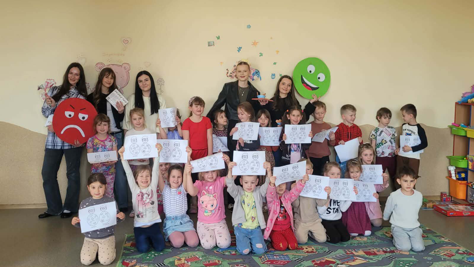 Warsztaty studentów Koła Naukowego EDUKATORZY ŻYWIENIA w przedszkolu