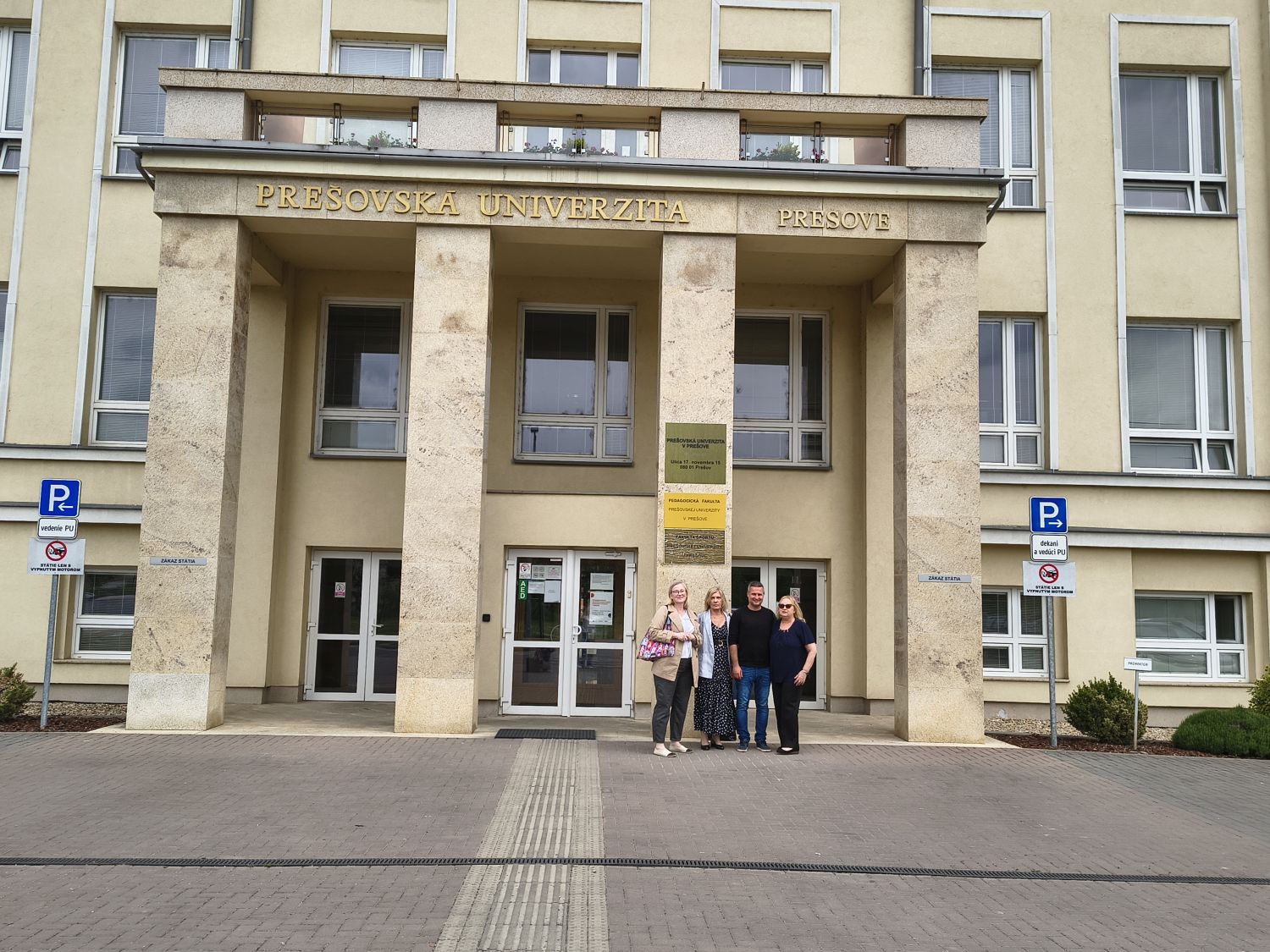 Erasmus + KA131 wyjazd pracowników Wydziału Nauk Społecznych do Uniwersytetu Preszowskiego w Preszowie