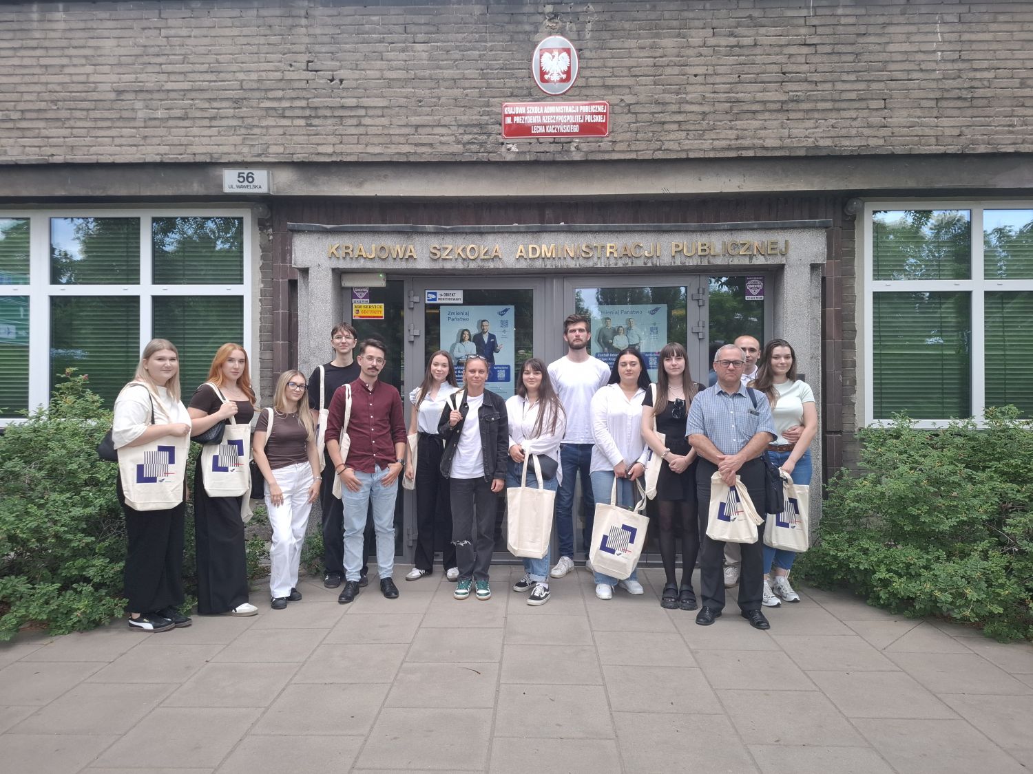 Wizyta studentów administracji w Krajowej Szkole Administracji Publicznej