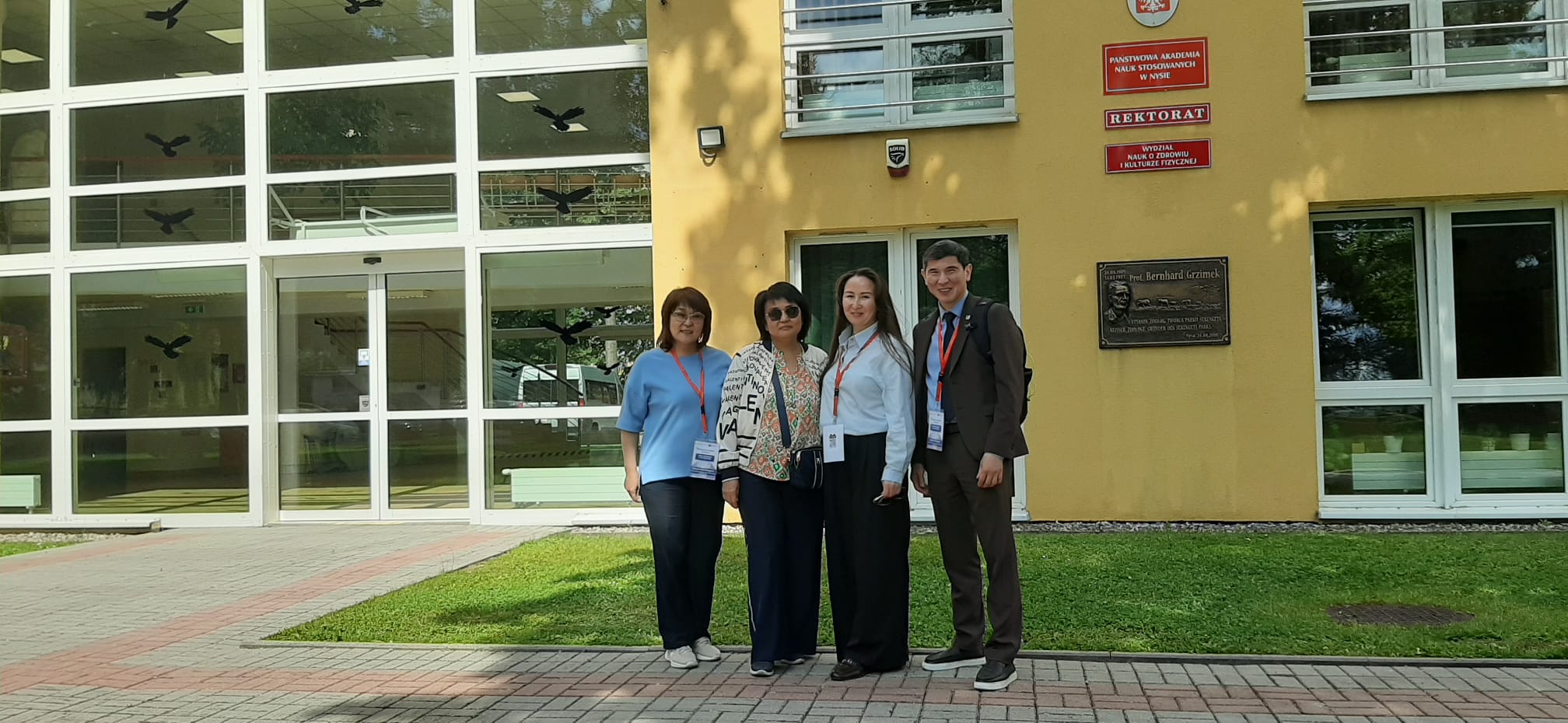 Wizyta Dziekana Wydziały Architektury i Budownictwa z Abylkas Saginov Karaganda Technical University (STU) z Kazachstanu